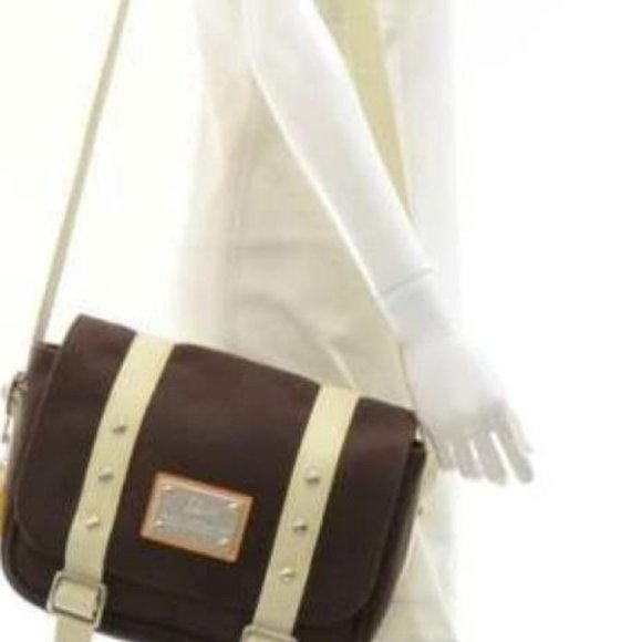 LOUIS VUITTON CUP BESACE TOILE ANTIGUA MOCCA MESSENGER BAG-100% AUTHENTIC - Picture 14 of 14